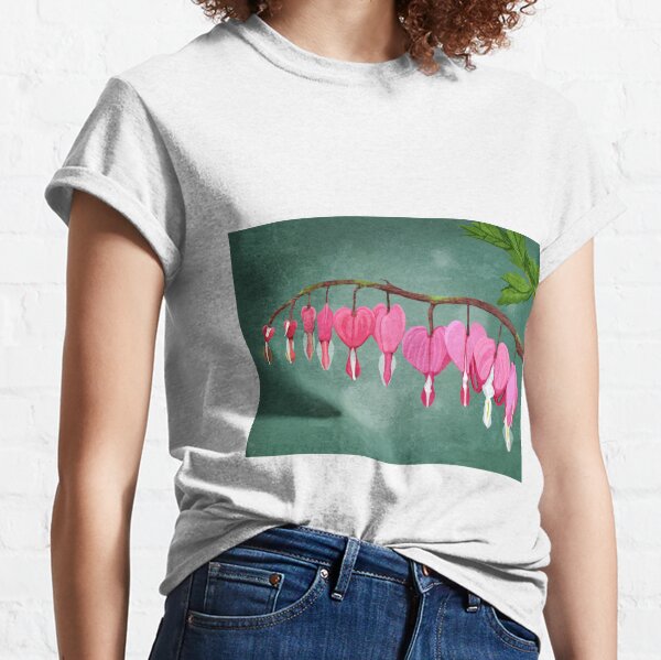 Bleeding Heart Plant T-Shirts for Sale