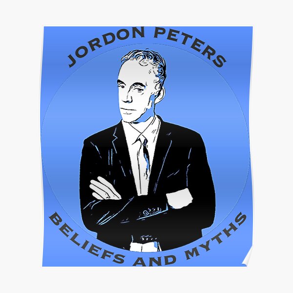 jeg lytter til musik transaktion Lav vej Jordan Peterson - Jordan Peterson clinical psychologist - Gotcha - Jordon  Peterson shirt - Jp - Jordon Peterson t shirt - Rules Of Life - Canada"  Poster by happygiftideas | Redbubble