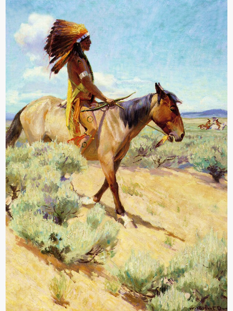 The Chief” Western Art by W Herbert Dunton