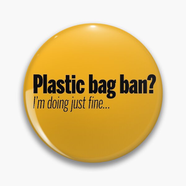 Item preview, Plastic bag ban? Orange designed and sold by 4personnen.