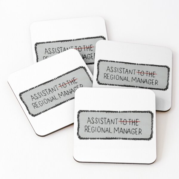 Item preview, Assistant (to the) Regional Manager designed and sold by andi0521.