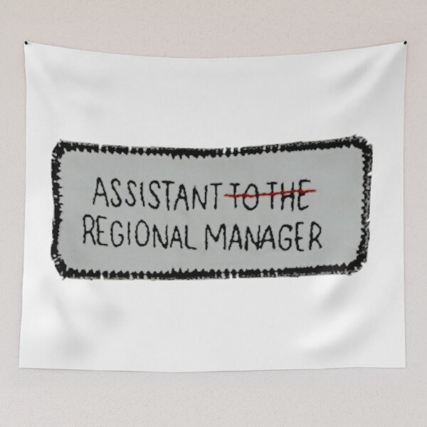 Item preview, Assistant (to the) Regional Manager designed and sold by andi0521.