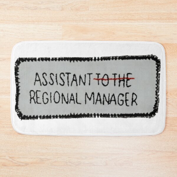 Item preview, Assistant (to the) Regional Manager designed and sold by andi0521.