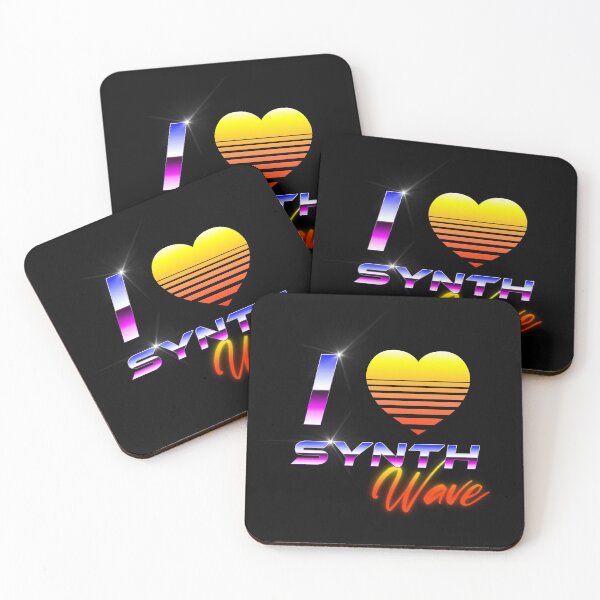 Item preview, I Love Synthwave designed and sold by Gaia Dream Creation.