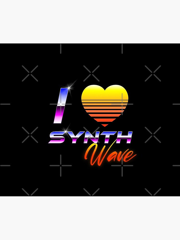 I Love Synthwave by GaiaDC