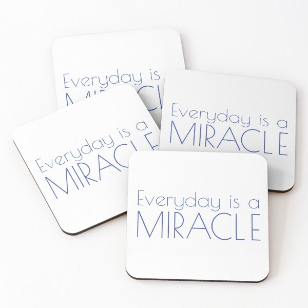 Item preview, Everyday is a miracle designed and sold by wordznart.
