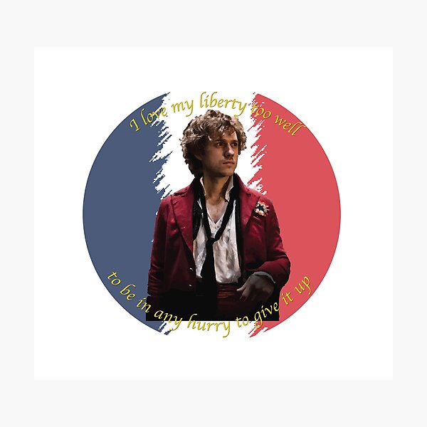 Item preview, Enjolras Little Women Quote designed and sold by broadwaycantdie.