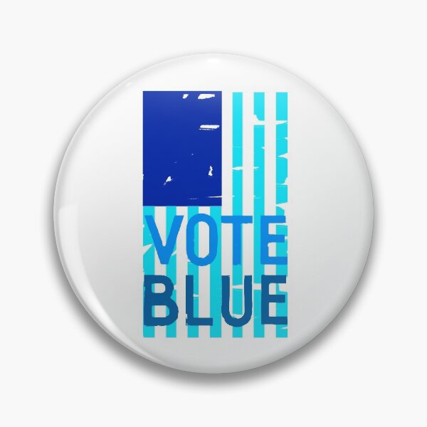 Item preview, Vote Blue Flag designed and sold by Phil Marden.