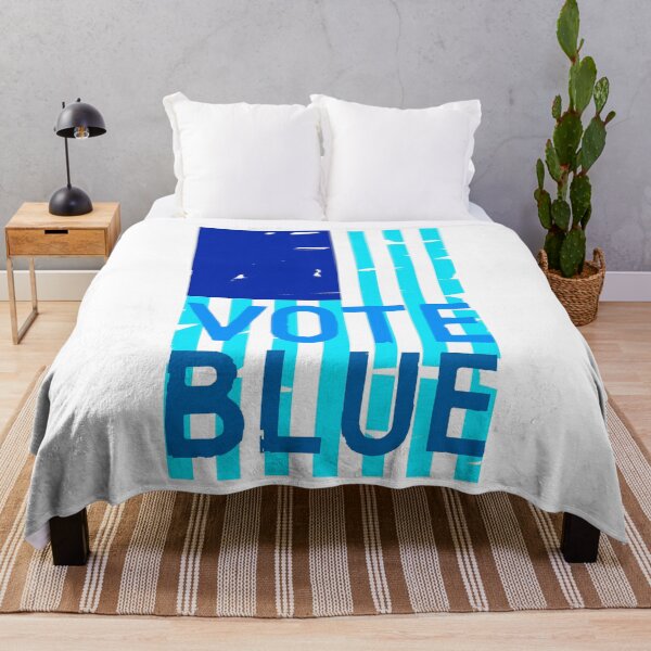 Item preview, Vote Blue Flag designed and sold by Phil Marden.