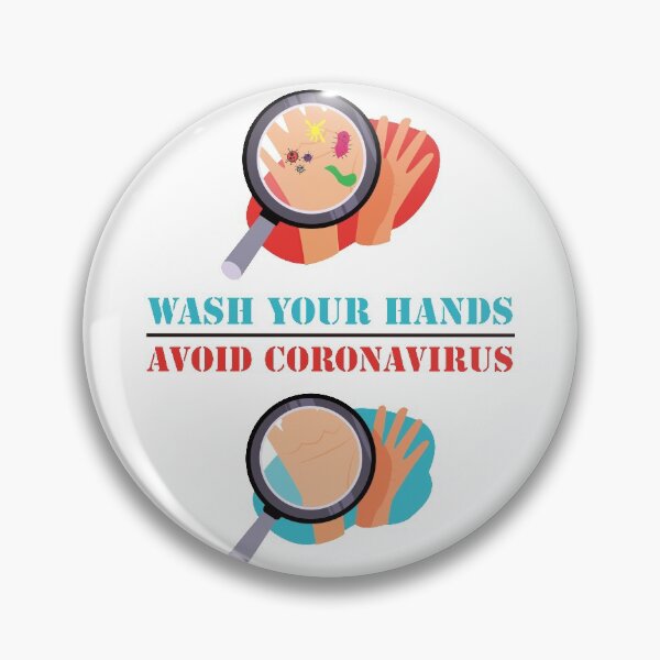 Item preview, Wash Your Hands to Avoid Coronavirus designed and sold by RunawaySteph.