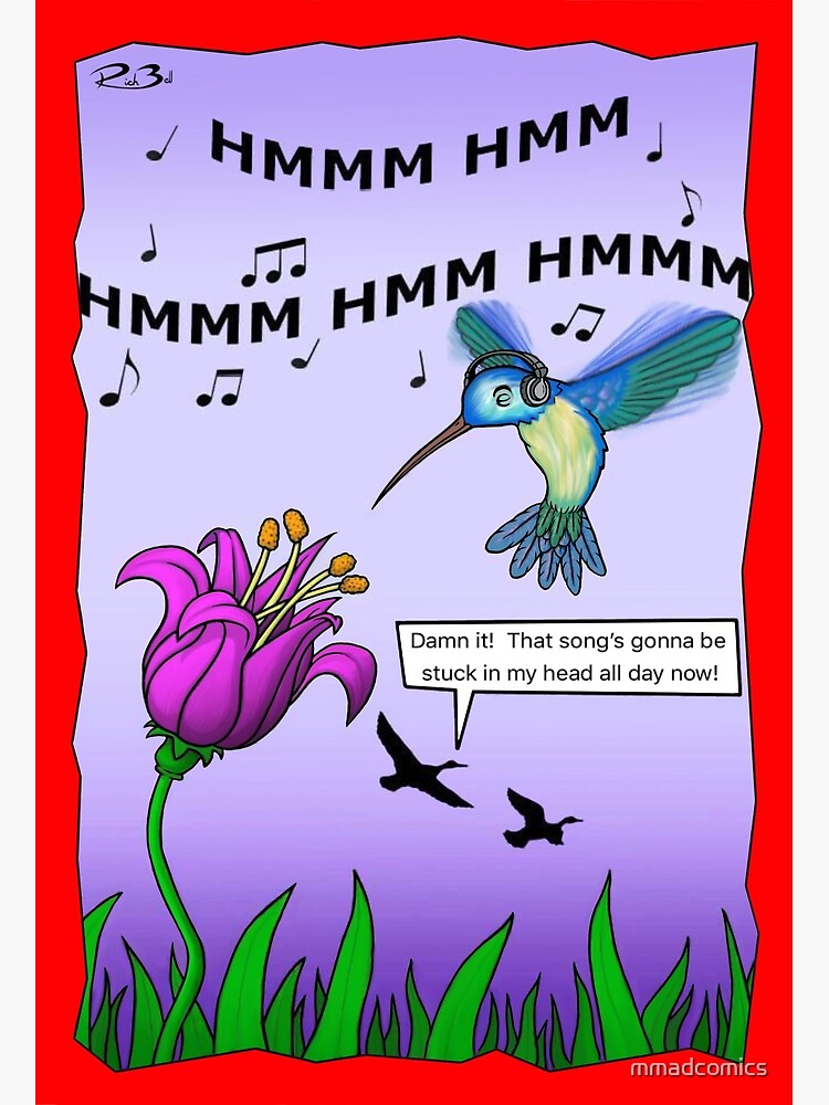 Humming Bird Humour Comic Strip