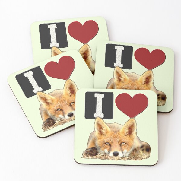 Item preview, I LOVE FOXES designed and sold by Paparaw.