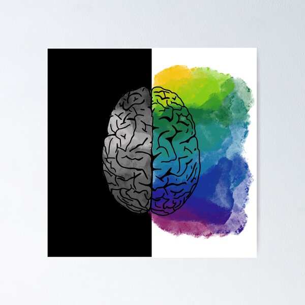 Item preview, Left Brain, Right Brain designed and sold by Hodgepodge Bricolage.