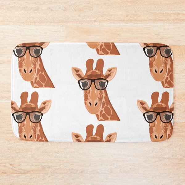 Item preview, Giraffe with glasses  designed and sold by Haley Cole.