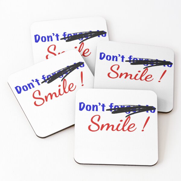 Item preview, Don’t forget to smile  designed and sold by Whos-Myke.