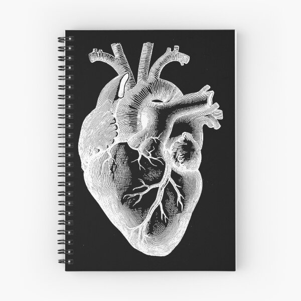 Item preview, Anatomical Heart - White Outline designed and sold by ChandlerLasch.
