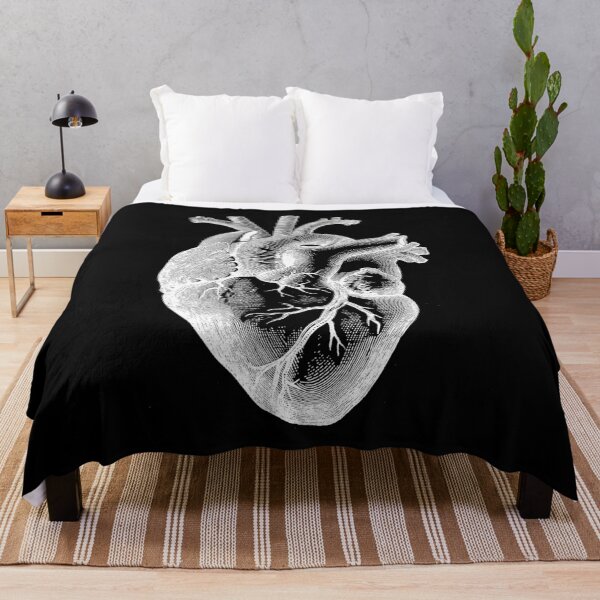 Item preview, Anatomical Heart - White Outline designed and sold by ChandlerLasch.
