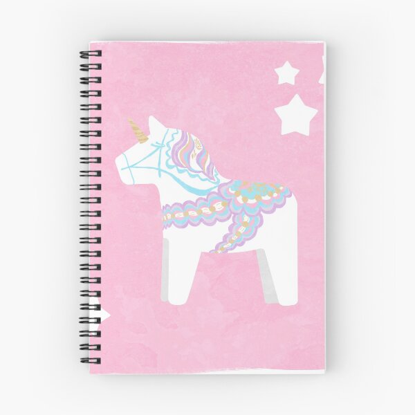 Item preview, Unicorn Dala Horse designed and sold by katherineblower.