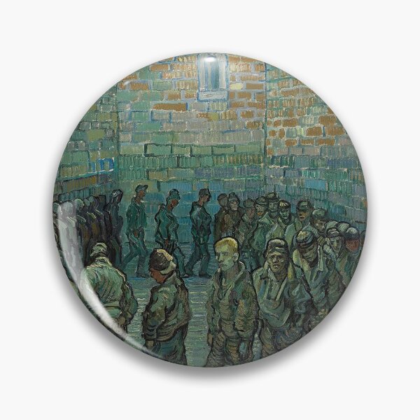 Item preview, Prisoners' Round (after Gustave Doré) (1890) By Vincent Van Gogh designed and sold by knightsydesign.