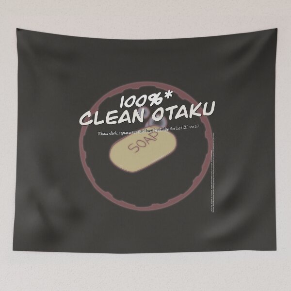 Item preview, 100% Clean Otaku (English) designed and sold by MartinUve.