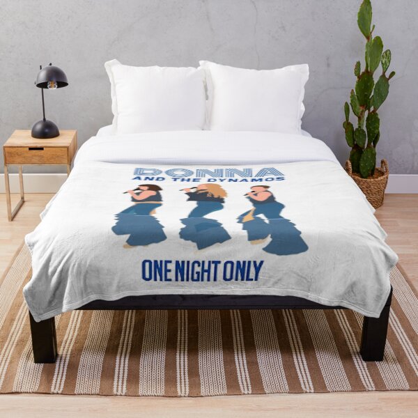 Donna And The Dynamos One Night Only Mamma Mia Throw Blanket