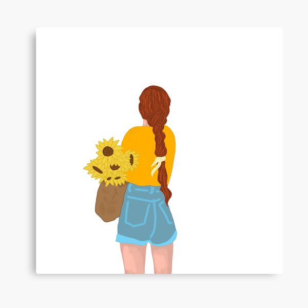 Item preview, Sunflower Girl designed and sold by Samanatha Harris.