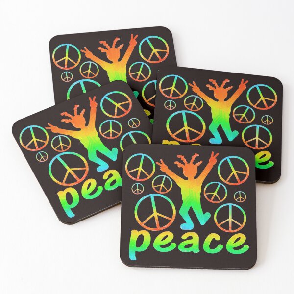 Item preview, Rainbow Peace Dude  designed and sold by Jan Landers.