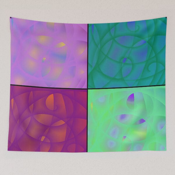 Item preview, spirals, color study designed and sold by dnparker.