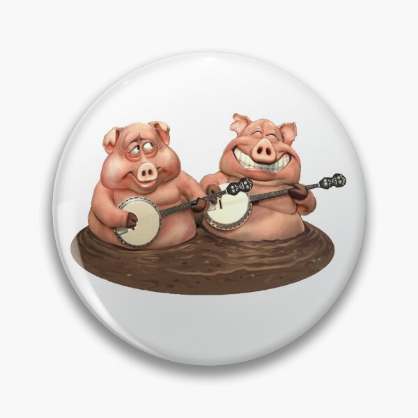 Item preview, Banjo Playing Pigs designed and sold by Steve Sack.