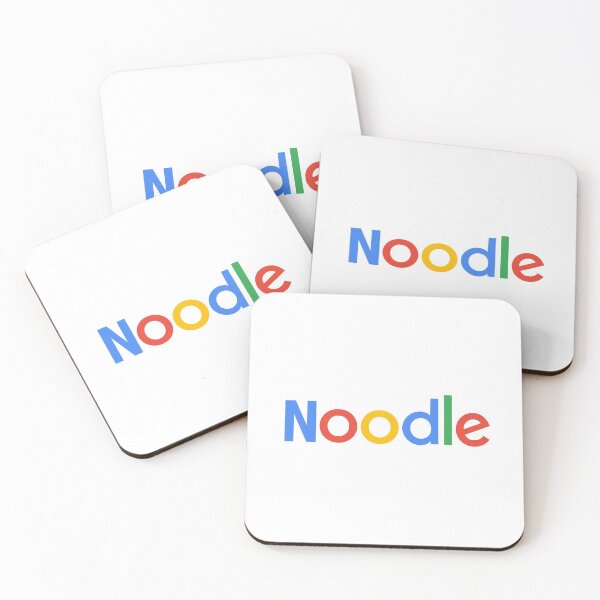 Item preview, NOODLE SEARCH FUNNY LOGOS designed and sold by Noshiworld.