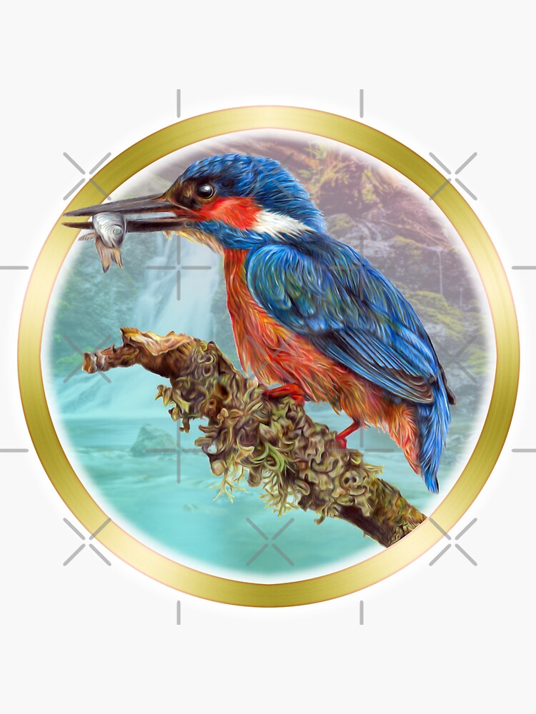 "The Baffled King" Sticker by Kroikey Redbubble