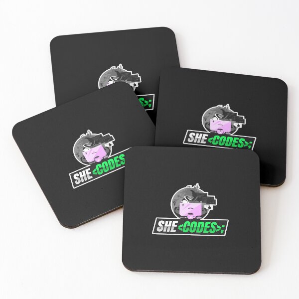 Item preview, She Codes - Female Programmer  designed and sold by clubtee.