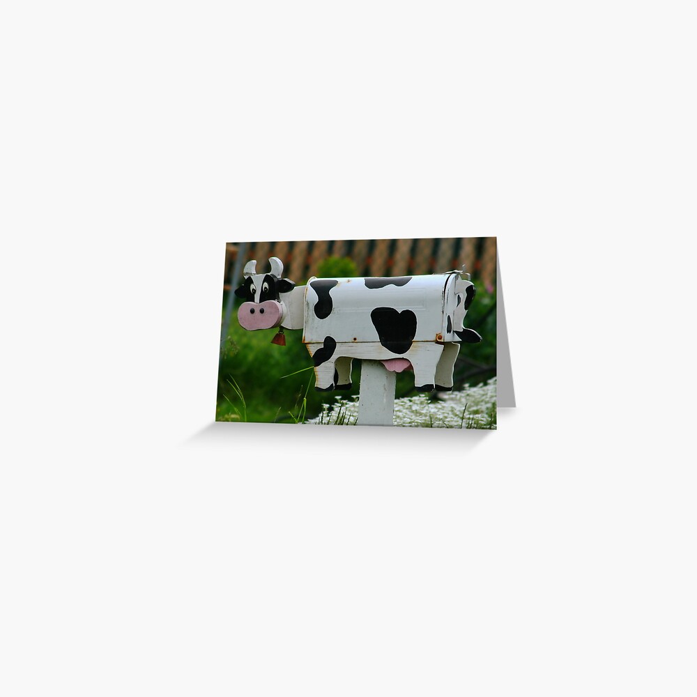 Cow Calf mailbox topper
