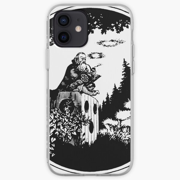 AD&D Smoking Wizard iPhone Soft Case