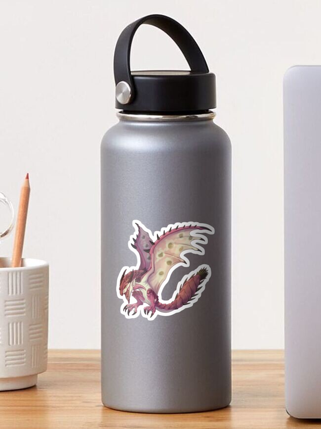 Thumbnail 1 of 3, Sticker, Pink Rathian designed and sold by PencilCat.