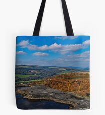 Curbar Edge, Derbyshire Tote Bag