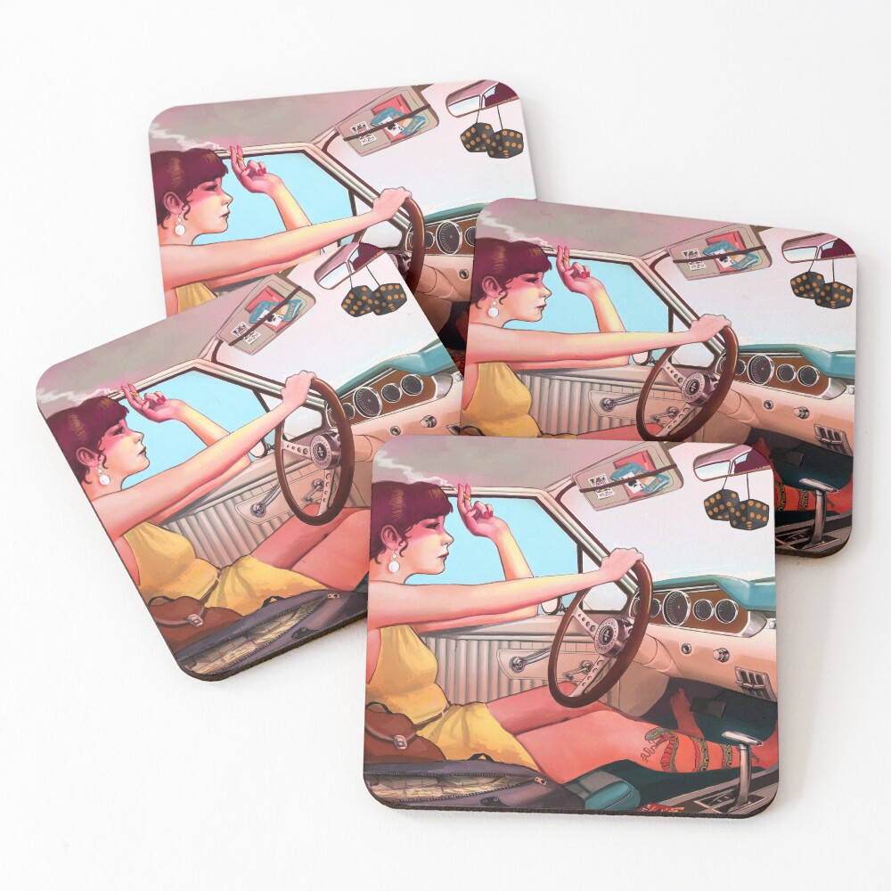 Item preview, Coasters (Set of 4) designed and sold by rudyfaber.