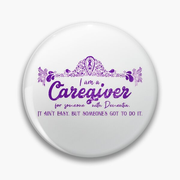 Item preview, Dementia Caregiving: It Aint Easy, But Someone's Got to Do it designed and sold by AlzUNeedIsLove.