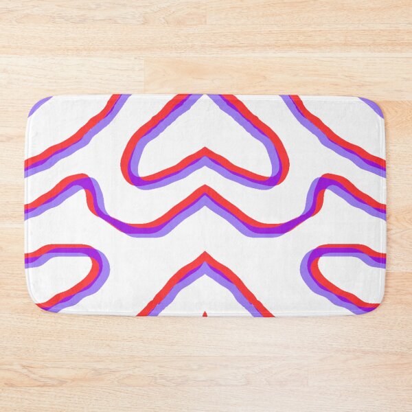 Item preview, topo in red & blue designed and sold by dnparker.