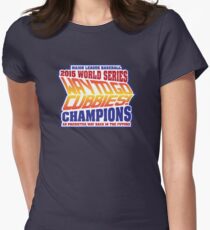 Chicago Cubs World Series Champions - Back to the Future Women's Fitted T-Shirt