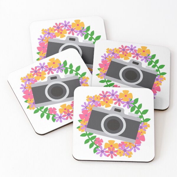 Artikelvorschau, Kamera mit Blumen entworfen und verkauft von nmdesigns1.