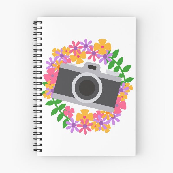 Artikelvorschau, Kamera mit Blumen entworfen und verkauft von nmdesigns1.