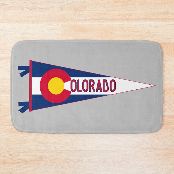 Item preview, Colorado Flag Pennant designed and sold by Decal Mania.