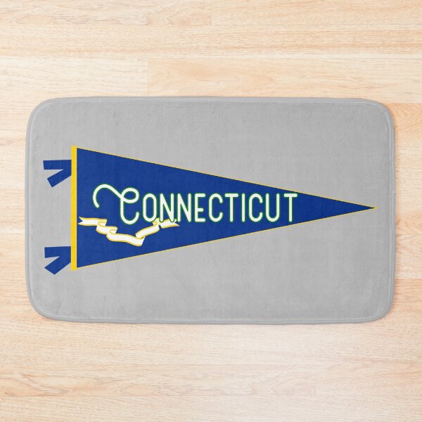 Item preview, Connecticut Flag Pennant designed and sold by Decal Mania.