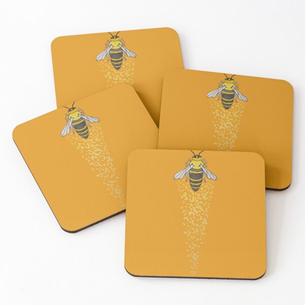 Item preview, Flying honey bee designed and sold by KTpaintings.