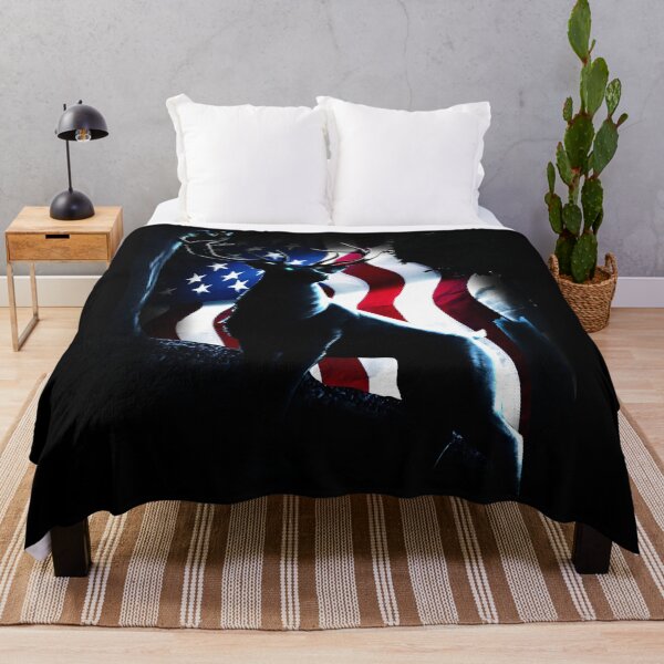 Item preview, Deer - American Flag designed and sold by Meliafroggy.