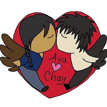 Artwork thumbnail, Ava/Chay Heart by amarajlynn