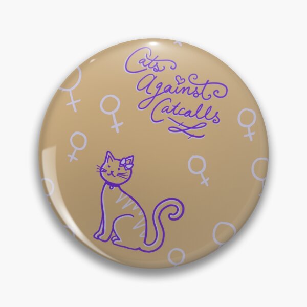 Item preview, Cats Against Catcalls - variation 1 designed and sold by kkati.