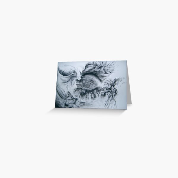 Untitled I: Preparation Greeting Card