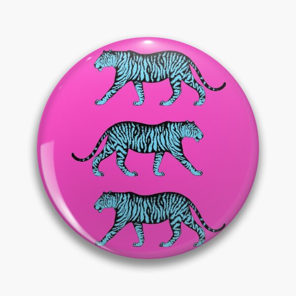 Item preview, Tigers (Magenta and Blue) designed and sold by illucalliart.